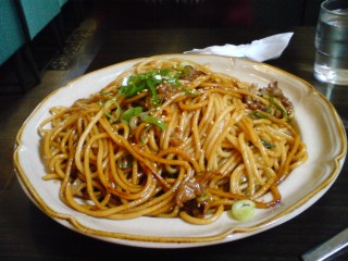 焼き肉の後の焼きそば味